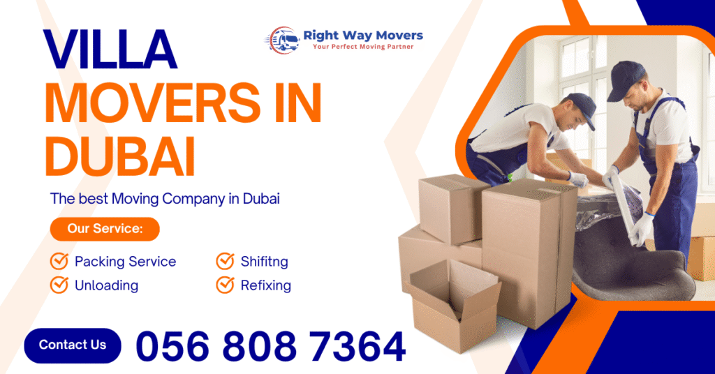 Best Villa Movers in Dubai