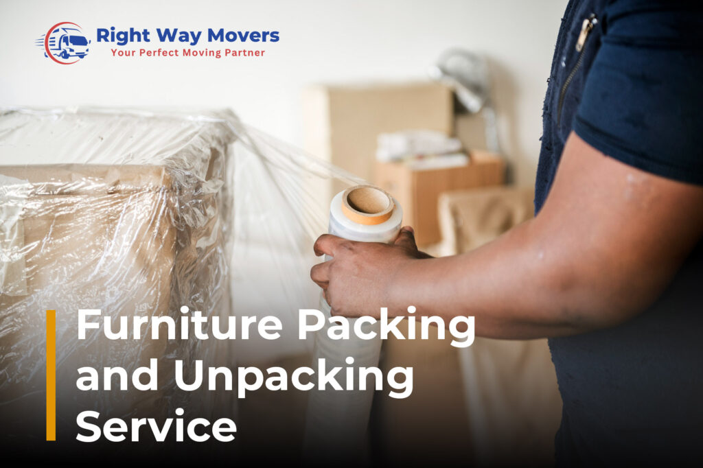 packers and movers in sharjah packing furniture