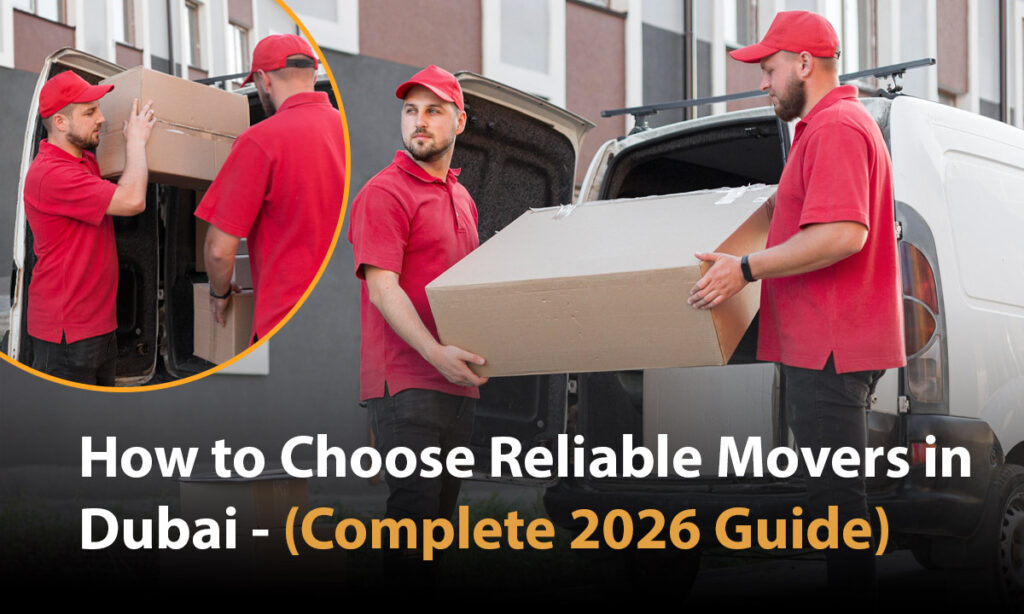 Reliable movers in Dubai packing household furniture safely
